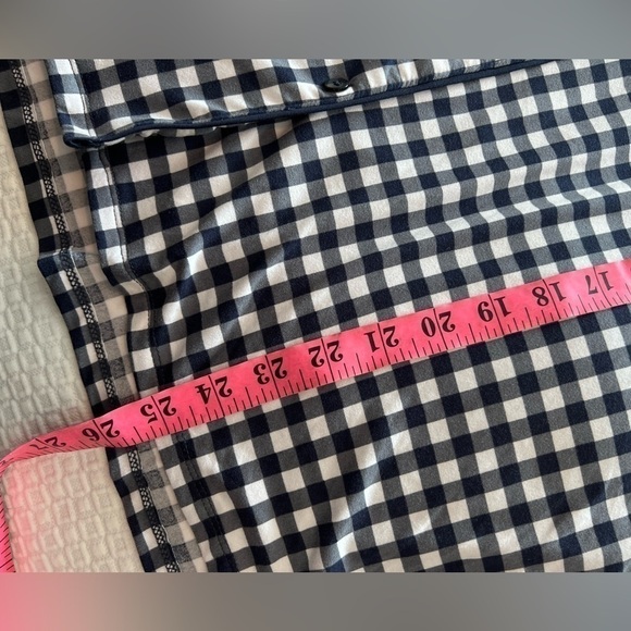 Draper James Pajama Top in Gingham - Picture 11 of 16